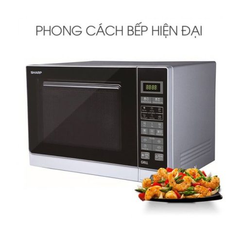 Lò vi sóng có nướng Sharp R-G273VN-B 20 lít 3 Ảnh Lò vi sóng có nướng Sharp R-G273VN-B 20 lít