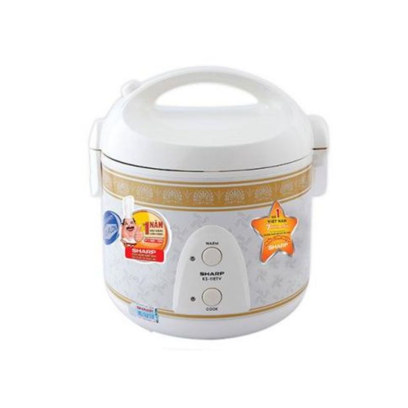 Ảnh Nồi cơm điện Sharp KS-11ETV"RB" 1.0 lít Ảnh Nồi cơm điện Sharp KS-11ETV"RB" 1.0 lít
