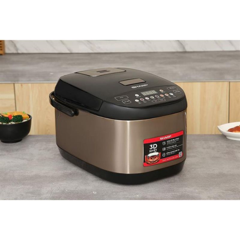Ảnh Nồi cơm điện tử Sharp 1.8 lít KS-TH18E2O-RS Ảnh Nồi cơm điện tử Sharp 1.8 lít KS-TH18E2O-RS