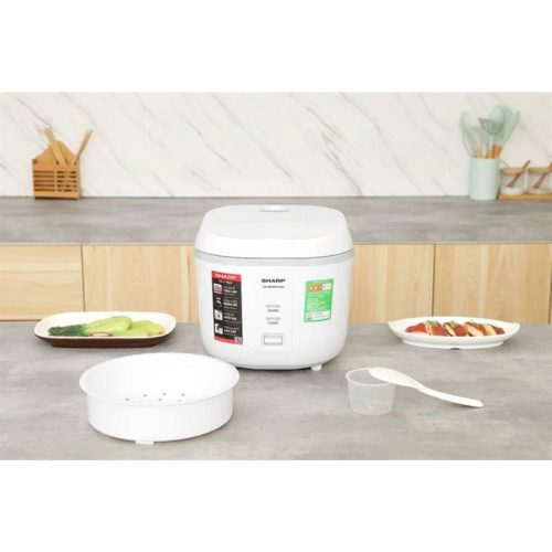 Nồi cơm nắp gài Sharp 1.8 lít KS-PR20ETV-WH 3 Ảnh Nồi cơm nắp gài Sharp 1.8 lít KS-PR20ETV-WH