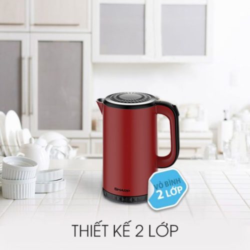 Bình đun siêu tốc Sharp EKJ-17EVPS-RD 1.7 lít 4 Hình ảnh Bình đun siêu tốc Sharp EKJ-17EVPS-RD 1.7 lít