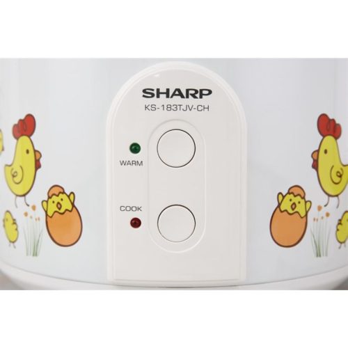 Hình ảnh Nồi cơm nắp gài Sharp 1.8 lít KS-183TJV-CH/CR