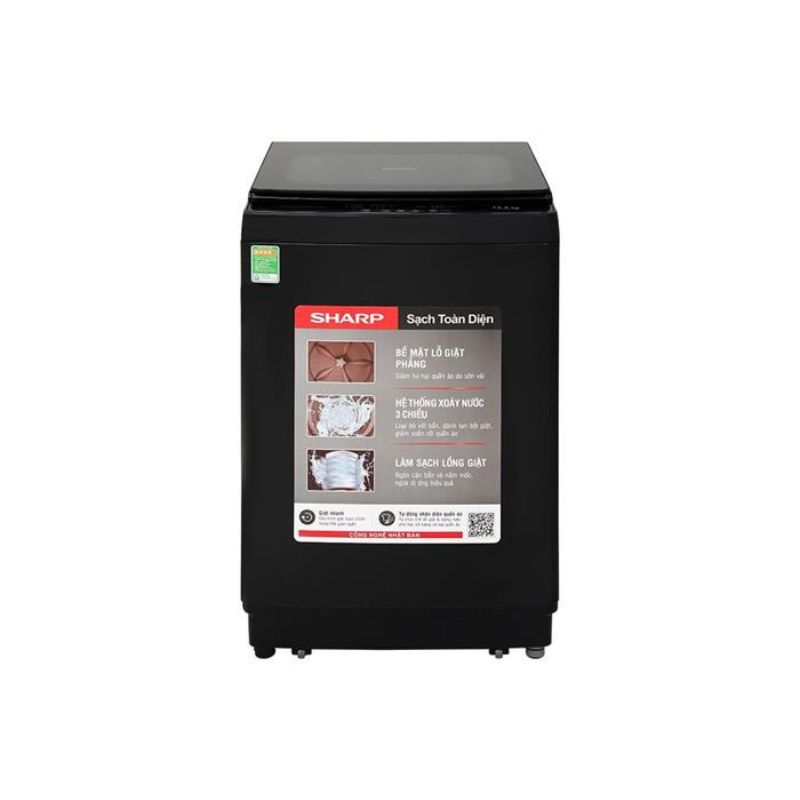 Máy giặt Sharp 12.5 kg ES-TM125CN-BK Máy giặt Sharp 12.5 kg ES-TM125CN-BK