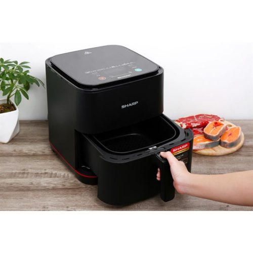 Nồi chiên không dầu Sharp 7 lít KF-AF70EV-BK 4 Hình ảnh Nồi chiên không dầu Sharp 7 lít KF-AF70EV-BK