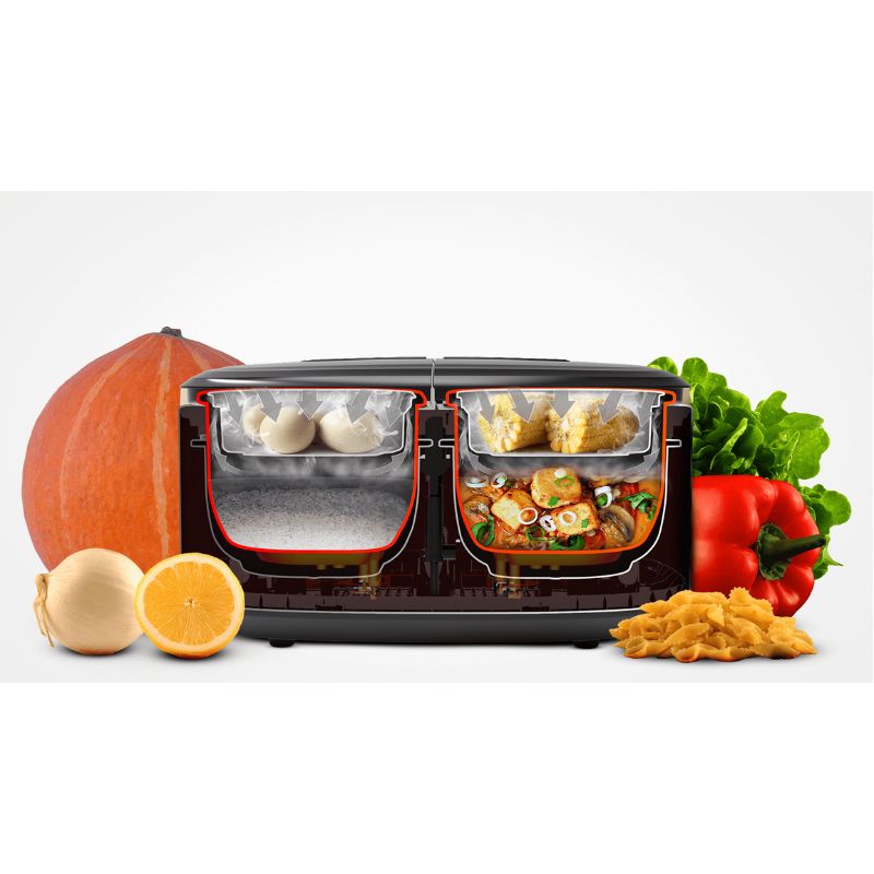 Hình ảnh Nồi cơm 2 ngăn đa năng Sharp 1.8 lít KN‑TC50VN‑SL Hình ảnh Nồi cơm 2 ngăn đa năng Sharp 1.8 lít KN‑TC50VN‑SL