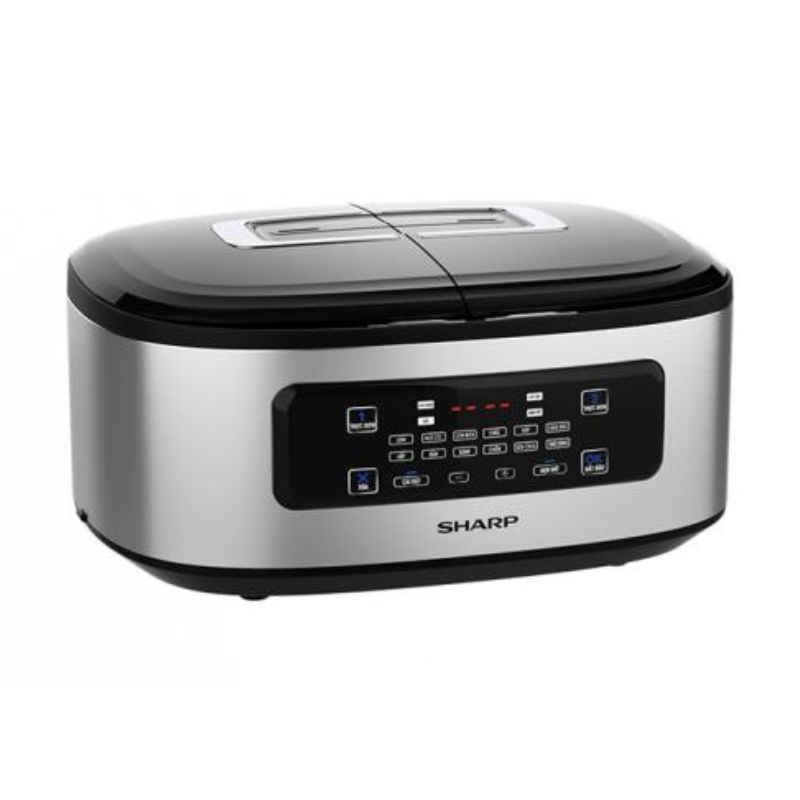Nồi cơm 2 ngăn đa năng Sharp 1.8 lít KN‑TC50VN‑SL Nồi cơm 2 ngăn đa năng Sharp 1.8 lít KN‑TC50VN‑SL