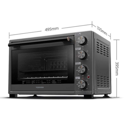 Lò nướng Toshiba TL-MC40EZF(GR) 5 Kích thước Lò nướng Toshiba TL-MC40EZF(GR)