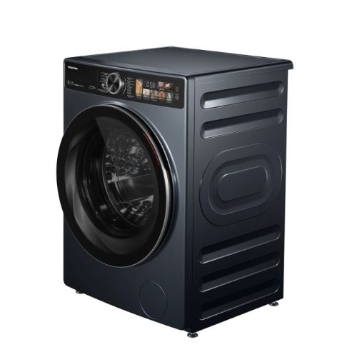 Mặt bên máy giặt sấy Toshiba TWD-T25BZP140MWV(MG)