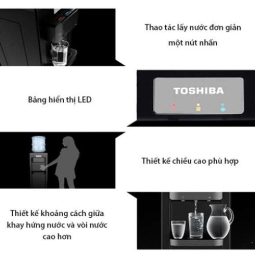 Máy nước nóng lạnh Toshiba RWF-W1917TV 4 Thiết kế Máy nước nóng lạnh Toshiba RWF-W1917TV