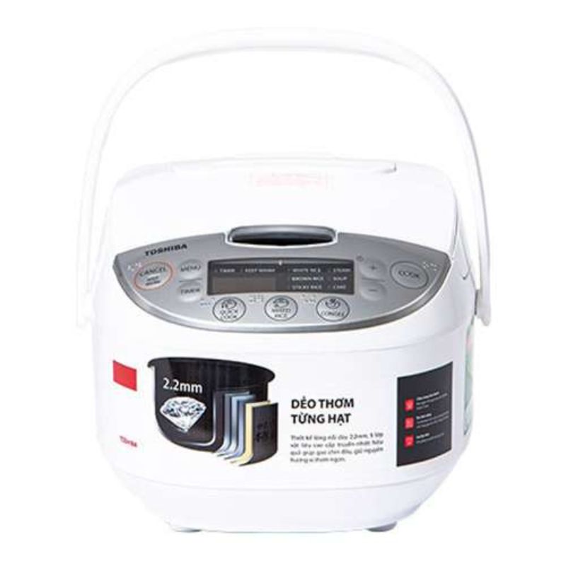 Ảnh Nồi cơm điện tử Toshiba RC-10DH2PV(W) Ảnh Nồi cơm điện tử Toshiba RC-10DH2PV(W)
