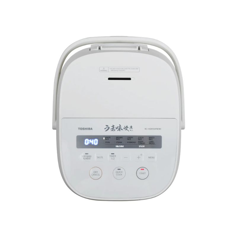 Hình ảnh Nồi cơm điện tử TOSHIBA RC-18DH5UVN(W) Hình ảnh Nồi cơm điện tử TOSHIBA RC-18DH5UVN(W)