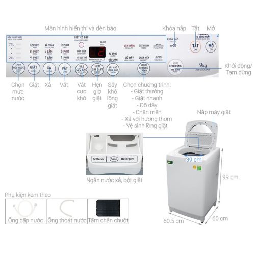 Máy giặt Toshiba AW-G1000GV