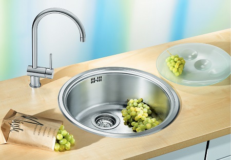 Chậu rửa bát inox 1 hố Blanco Rondosol-IF 514647 6 Chậu rửa bát Blanco Rondosol-IF
