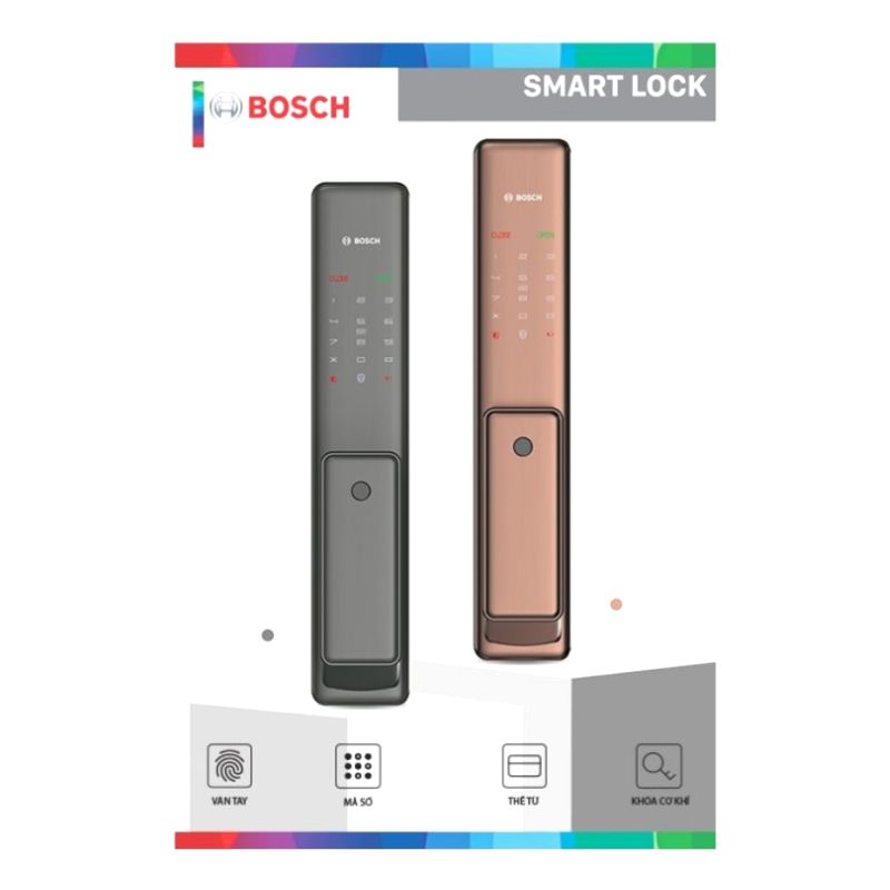 Khóa cửa điện tử Bosch FU 750 EU 3 Khóa cửa điện tử Bosch FU 750 EU