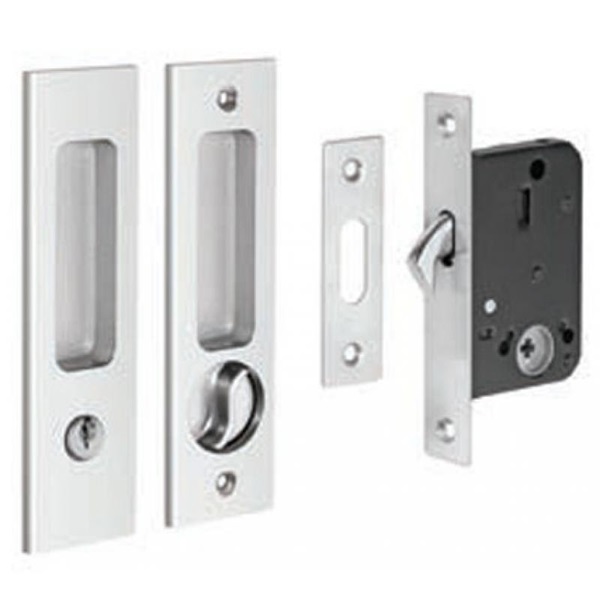 Bộ khóa cho cửa trượt Hafele 499.65.107 4 Bộ khóa cho cửa trượt Hafele 499.65.107