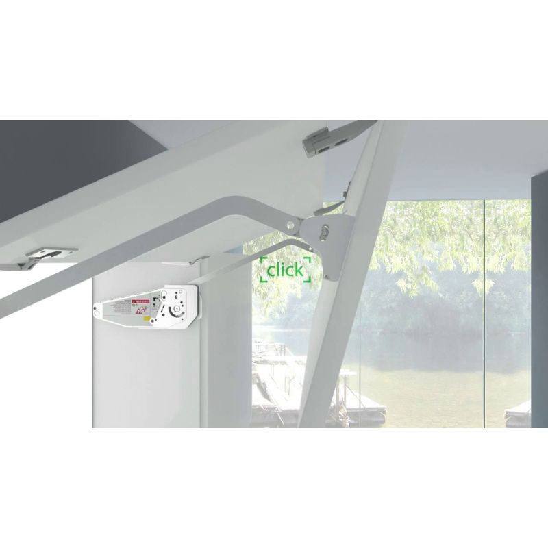 Bộ tay nâng Free Fold Short Hafele 493.05.891 3 Bộ tay nâng Free Fold Short Hafele 493.05.891