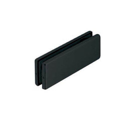 Kẹp kính dưới đen mờ Hafele 981.00.655 3 Kẹp kính dưới đen mờ Hafele 981.00.655