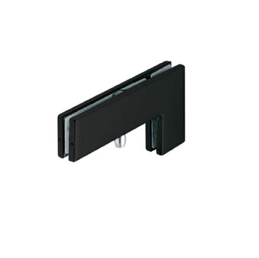 Kẹp kính L màu đen mờ 120kg 981.00.664 3 Kẹp kính L màu đen mờ 120kg 981.00.664