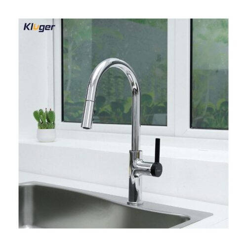 Vòi rửa bát nóng lạnh Kluger KLF0005C có dây rút 14 Ảnh Kluger KLF0005C có dây rút
