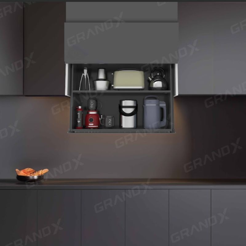 Giá gia vị nâng hạ điện thông minh Grandx Titanium XL.80ET 4 Ảnh giá gia vị nâng hạ điện thông minh Grandx Titanium XL.80ET
