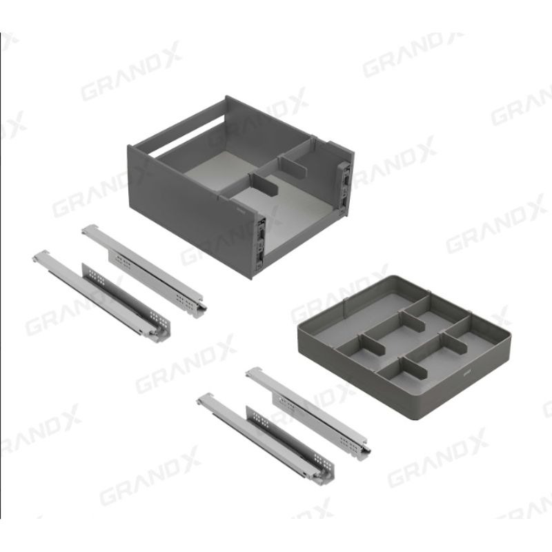 Giá gia vị 3 tầng độc lập Titanium GrandX XS.40MT 3 Giá gia vị 3 tầng độc lập Titanium GrandX XS.40MT