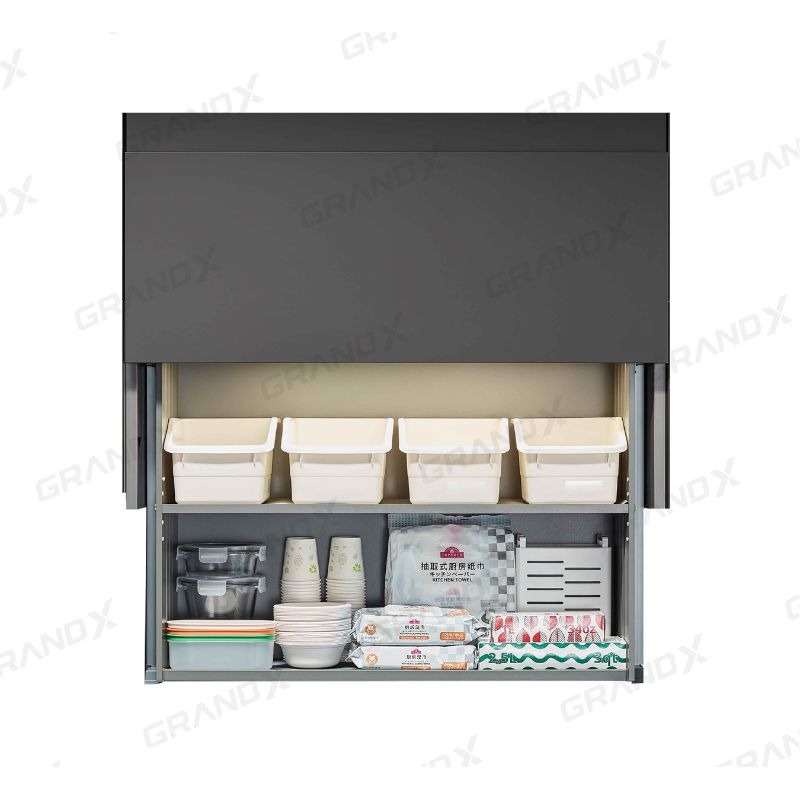 Giá gia vị nâng hạ điện thông minh Grandx Titanium XL.80ET 3 Giá gia vị nâng hạ điện thông minh Grandx Titanium XL.80ET