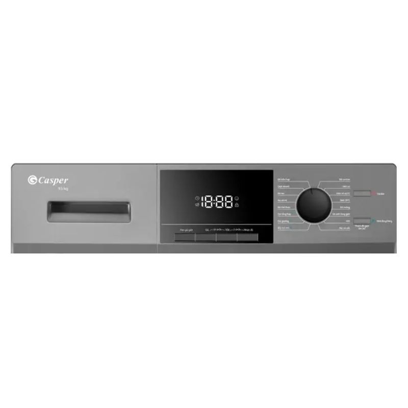 Máy Giặt Casper Inverter 9.5 Kg WF-95VG5 cửa trước 4 Bảng điều khiển máy Giặt Casper Inverter 9.5 Kg WF-95VG5 cửa trước