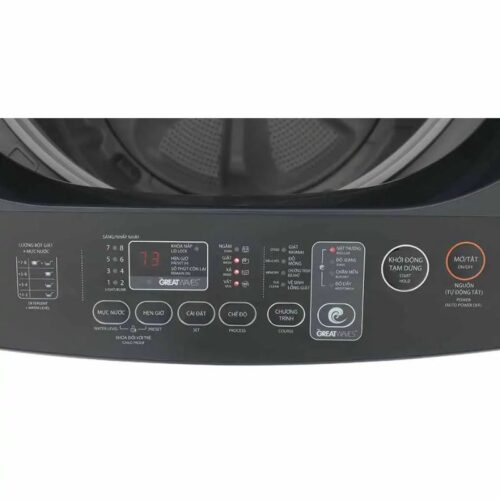 Máy Giặt Toshiba Inverter 13 Kg AW-DUM1400LV (MK) cửa trên 6 Bảng điều khiển máy Giặt Toshiba Inverter 13 Kg AW-DUM1400LV (MK) cửa trên