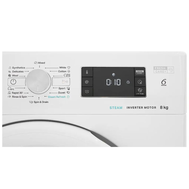 Máy Giặt Whirlpool Inverter 8 Kg FFB8458WV EU cửa trước 5 Bảng điều khiển máy Giặt Whirlpool Inverter 8 Kg FFB8458WV EU cửa trước