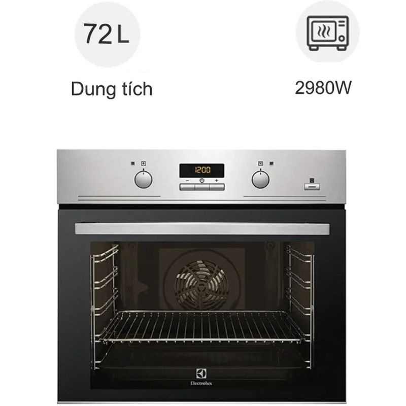 Lò nướng Electrolux EOB3434BOX 2 Lò nướng Electrolux EOB3434BOX