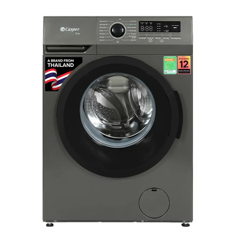 Máy Giặt Casper Inverter 8 Kg WF-8VG1 cửa trước 3 Máy Giặt Casper Inverter 8 Kg WF-8VG1 cửa trước