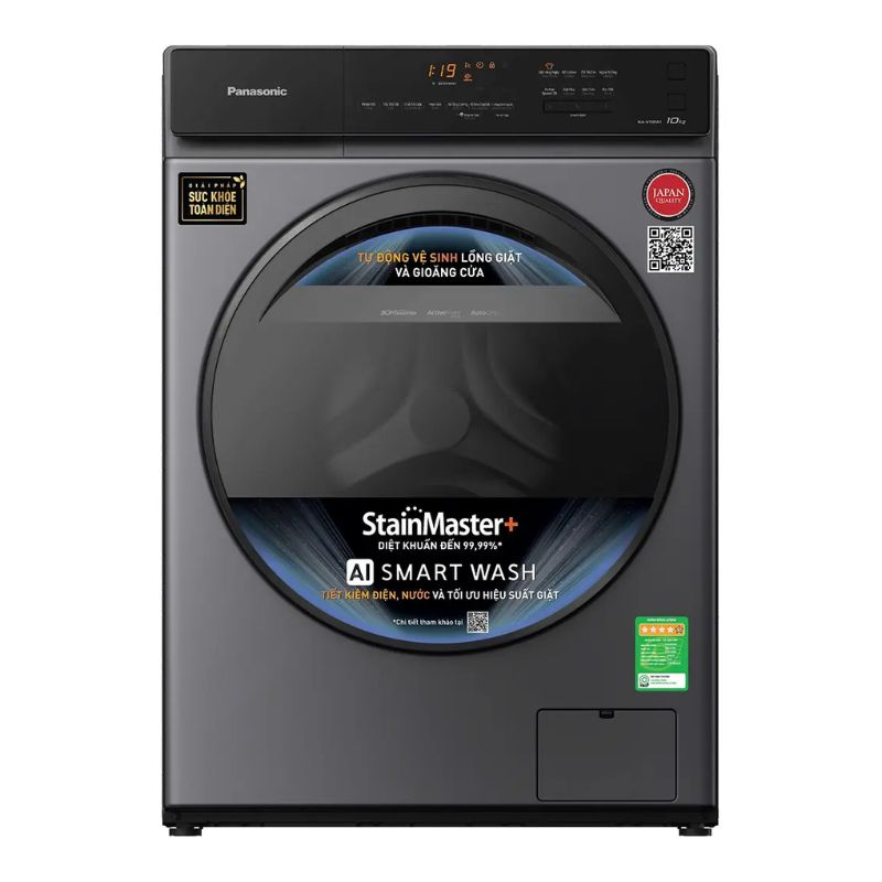 Máy Giặt Panasonic Inverter 10 Kg NA-V10FA1LVT cửa trước 3 Máy Giặt Panasonic Inverter 10 Kg NA-V10FA1LVT cửa trước