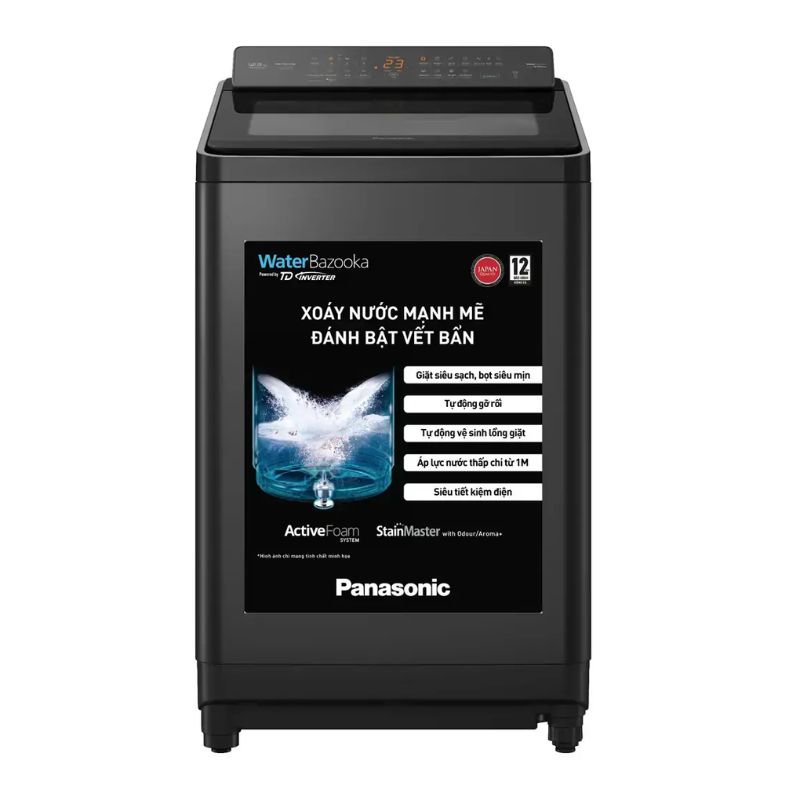 Máy Giặt Panasonic Inverter 12.5 Kg NA-FD125X3BV cửa trên 3 Máy Giặt Panasonic Inverter 12.5 Kg NA-FD125X3BV cửa trên