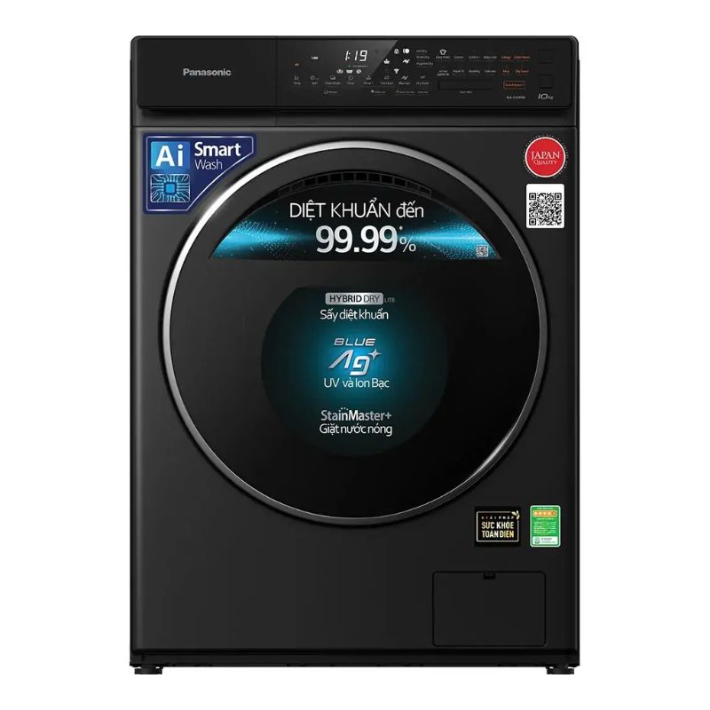 Máy Giặt Sấy Panasonic Inverter Giặt 10 Kg - Sấy 2 Kg NA-V10FR1BVT 3 Máy Giặt Sấy Panasonic Inverter Giặt 10 Kg - Sấy 2 Kg NA-V10FR1BVT