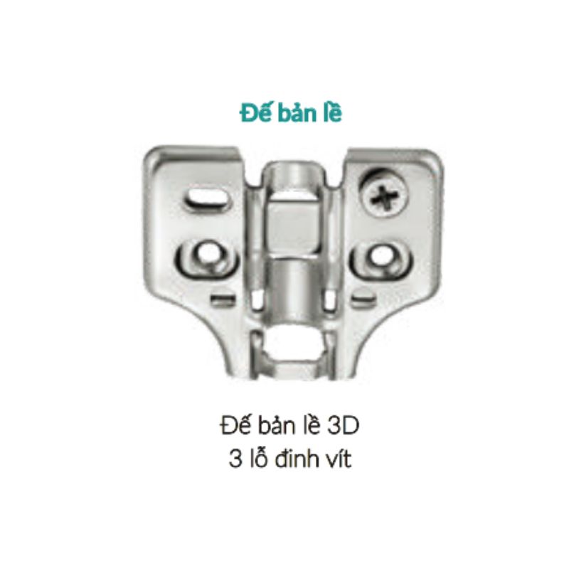 Bản lề GrandX Capella Thép XC.IR107C3D 3 Bản lề GrandX Capella Thép XC.IR107C3D - Ảnh 2