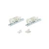 Bộ phụ kiện cửa trượt 250kg Silent 250/B Hafele 489.40.028 1 bo phu kien cua truot 250kg silent 250 b hafele 489 40 028
