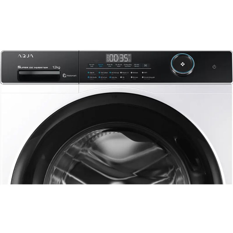 Máy Giặt Aqua Inverter 12 Kg AW12-BP4959U1K(W) cửa trước 4 Bảng điều khiển máy Giặt Aqua Inverter 12 Kg AW12-BP4959U1K(W) cửa trước