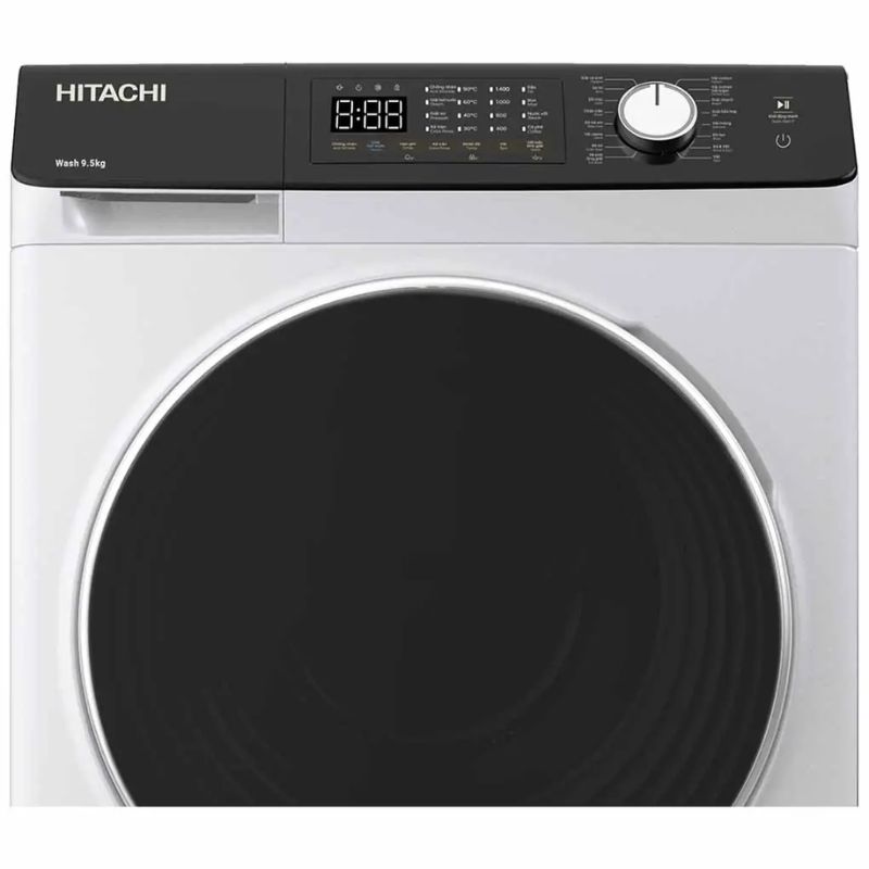 Máy Giặt Hitachi Inverter 9.5 Kg BD-954HVOW cửa trước 4 Bảng điều khiển máy Giặt Hitachi Inverter 9.5 Kg BD-954HVOW cửa trước