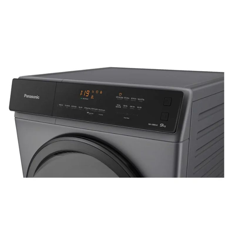 Máy Giặt Panasonic Inverter 9 Kg NA-V90FA1LVT cửa trước 4 Bảng điều khiển máy Giặt Panasonic Inverter 9 Kg NA-V90FA1LVT cửa trước