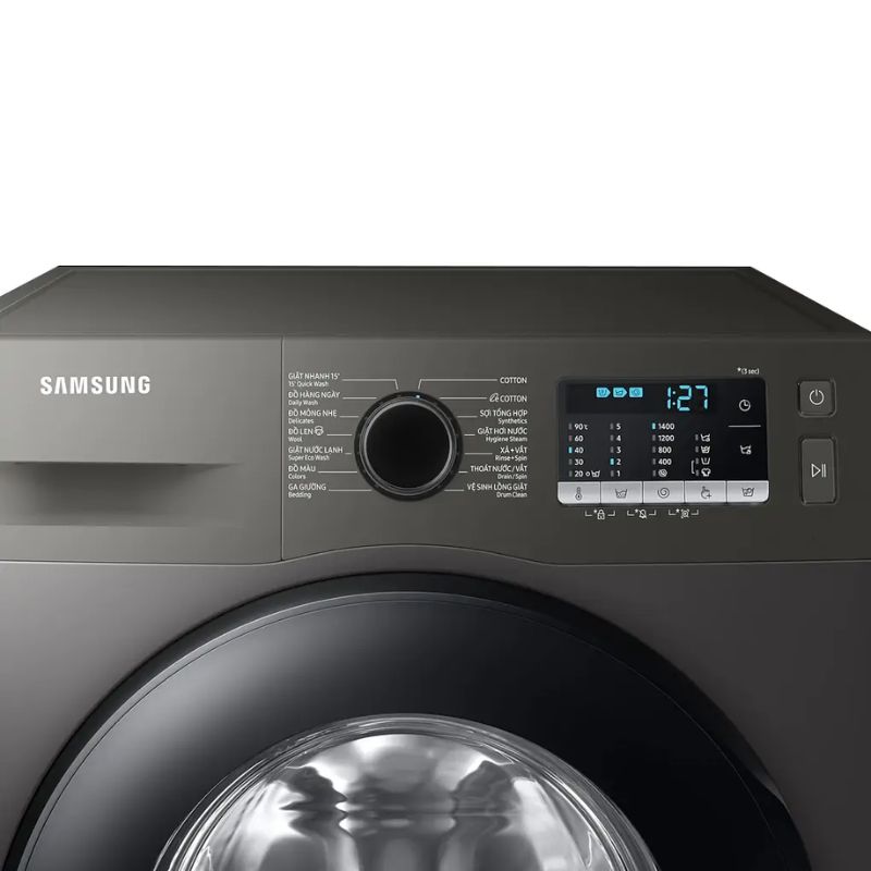 Máy Giặt Samsung Inverter 9.5 Kg WW95TA046AX/SV cửa trước 4 Bảng điều khiển máy Giặt Samsung Inverter 9.5 Kg WW95TA046AX / SV cửa trước