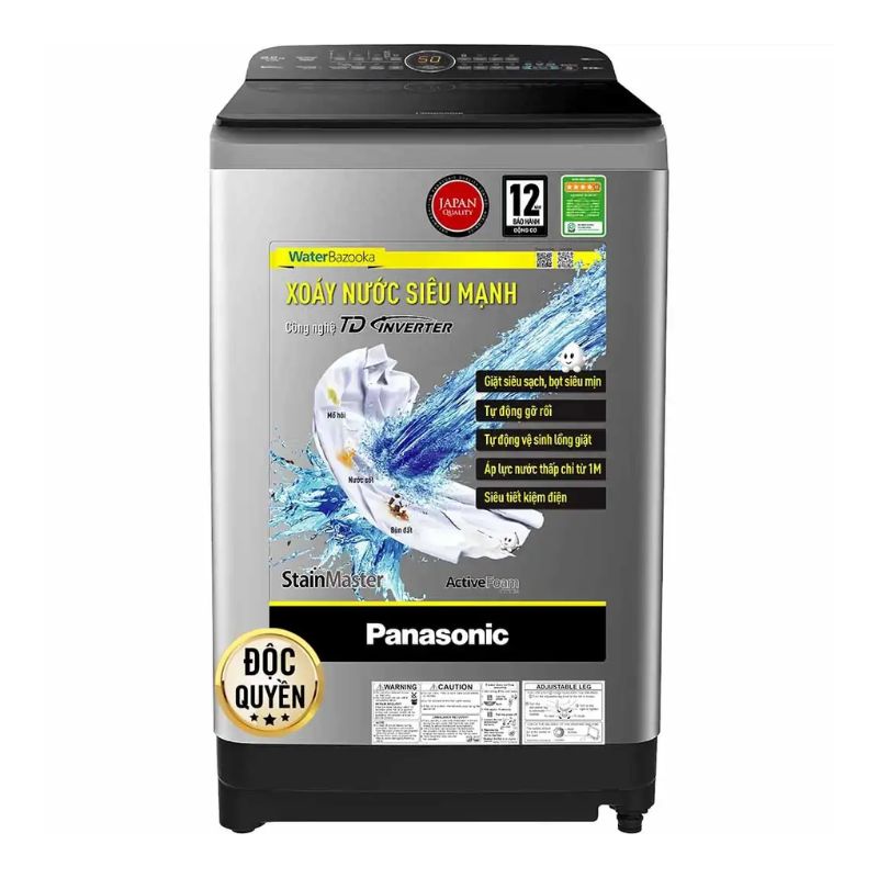 Máy Giặt Panasonic Inverter 10.5 Kg NA-FD10XR1LV cửa trên 3 Máy Giặt Panasonic Inverter 10.5 Kg NA-FD10XR1LV cửa trên