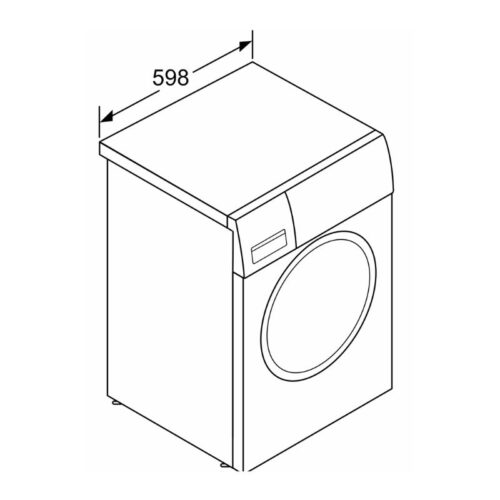 Máy giặt quần áo Bosch WNA254U0SG 18 Máy giặt quần áo Bosch WNA254U0SG