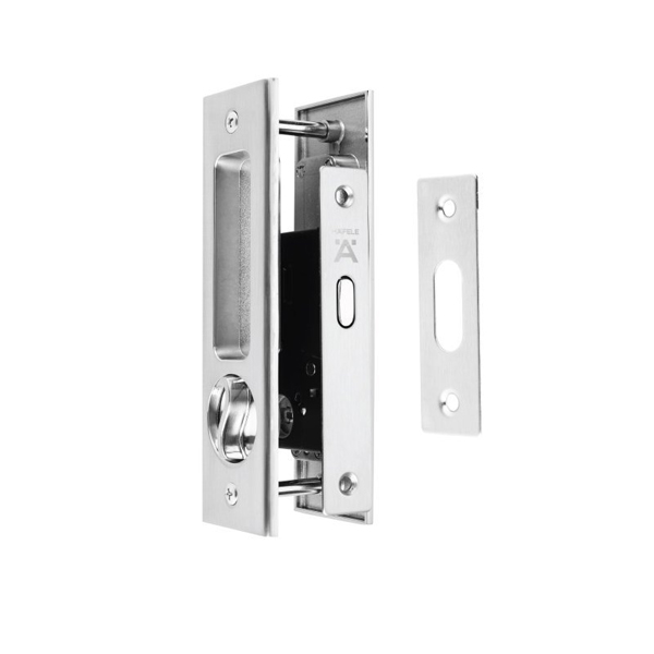 Bộ khóa tay nắm cửa trượt Hafele 499.65.106 3 Bộ khóa tay nắm cửa trượt Hafele 499.65.106