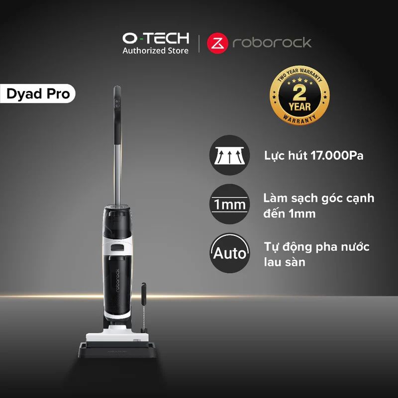 Máy hút bụi lau nhà Roborock Dyad Pro 4 Ảnh máy hút bụi lau nhà Roborock Dyad Pro