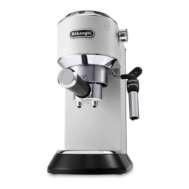 Máy pha cafe thủ công DeLonghi EC685.W Dedica Style 5 Ảnh máy pha cafe thủ công DeLonghi EC685.W Dedica Style