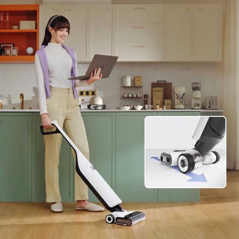 Máy hút bụi lau nhà Roborock Flexi Pro 5 Ảnh thực tế máy hút bụi lau nhà Roborock Flexi Pro