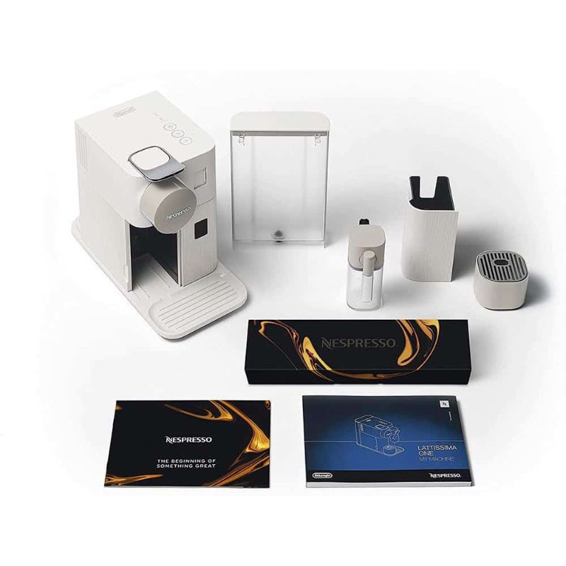 Máy pha cafe viên nén DeLonghi EN510.W Lattissima One 5 Máy pha cafe viên nén DeLonghi EN510.W Lattissima One