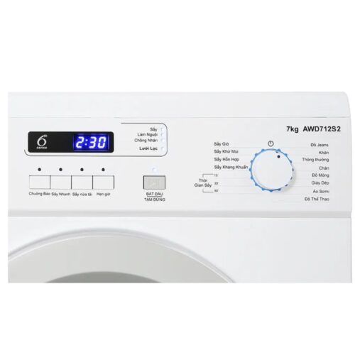 Máy Sấy Thông Hơi Whirlpool 7 Kg AWD712S2 8 Bảng điều khiển máy Sấy Thông Hơi Whirlpool 7 Kg AWD712S2
