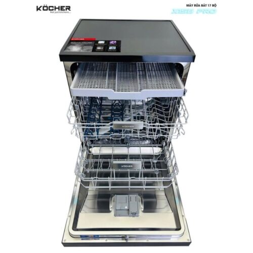 Máy rửa bát Kocher X15B PRO 6 khay may rua bat kcher x15b pro