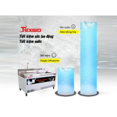 Máy rửa chén công nghiệp Texgio TGU-1000SS 7 anh may rua chen cong nghiep texgio tgu 1000ss